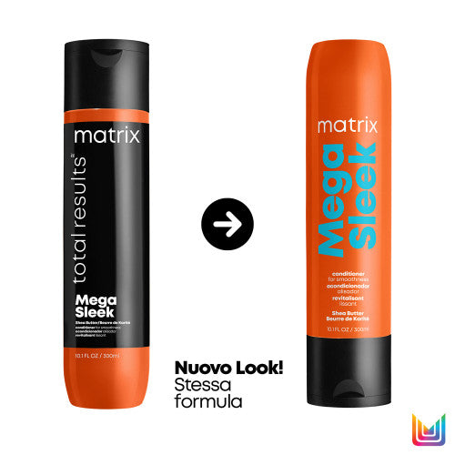 Matrix Mega Sleek Burro di Karitè Balsamo per Capelli Lisci 300ml