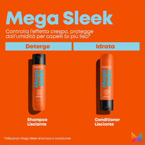 Matrix Mega Sleek Burro di Karitè Balsamo per Capelli Lisci 300ml