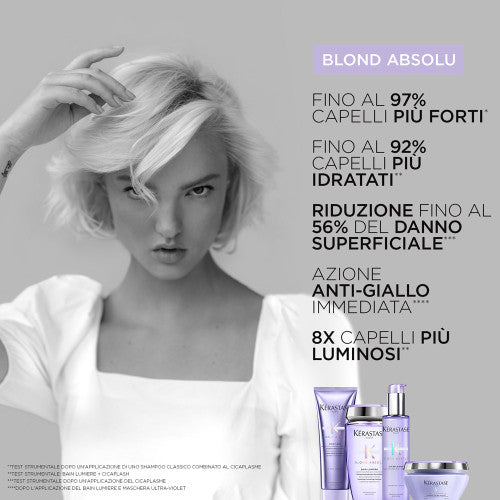 Kerastase Blond Absolu Set: Shampoo Viola, Balsamo & Siero Biondi