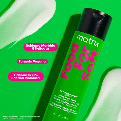 Matrix Food for Soft Shampoo 300ml: Idratazione Intensa per Capelli Morbidi
