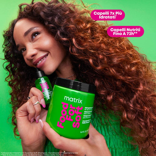 Matrix Food For Soft Maschera Idratante Capelli Secchi 500ml