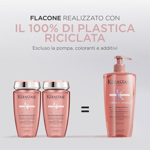 Kerastase Chroma Absolu Bain Respect Shampoo - Protezione Colore Capelli