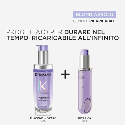 Kerastase Blond Absolu L'Huile Cicagloss 75ml - Olio per Capelli Biondi