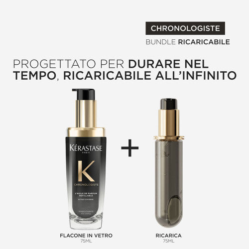 Kérastase Chronologiste L'Huile de Parfum Refill 75ml - Richiama la Brillantezza