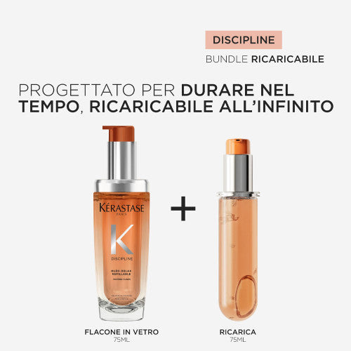 Kerastase Oléo-Relax Refill 75ml: Olio Disciplinante Anti-Crespo per Capelli