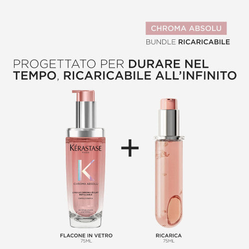Kerastase Chroma Absolu L'Huile Chroma Éclat Ricarica Olio Capelli Colorati
