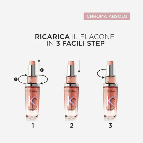 Kerastase Chroma Absolu L'Huile: Siero di Ricarica per Capelli Colorati 75ml