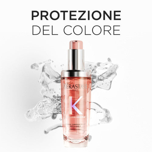 Kerastase Chroma Absolu L'Huile: Siero di Ricarica per Capelli Colorati 75ml