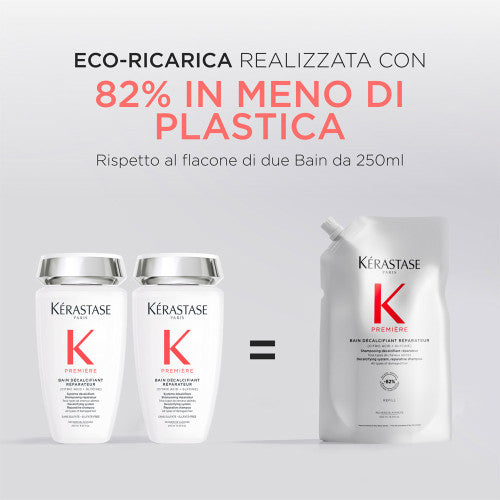 Kerastase Premiere Refill: Shampoo riparatore decalcificante per capelli danneggiati
