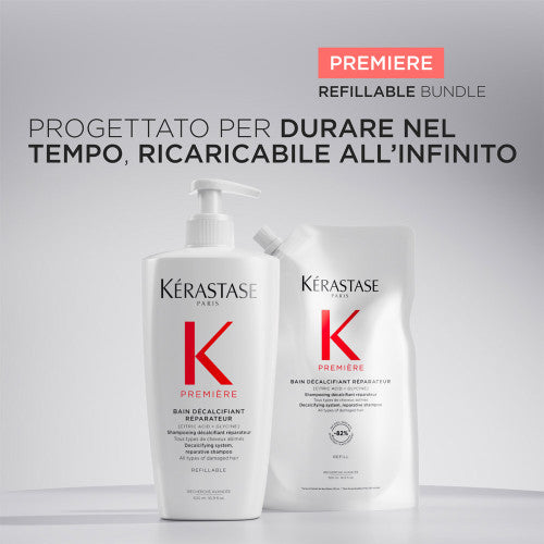 Kerastase Premiere Refill: Shampoo riparatore decalcificante per capelli danneggiati