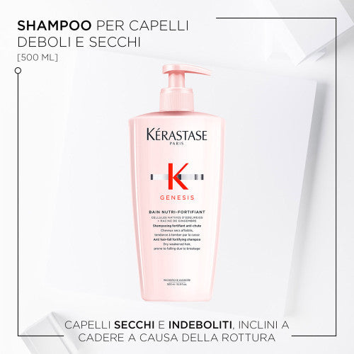 Kérastase Genesis Bain Nutri Fortifiant: Shampoo Nutriente Anti-Caduta