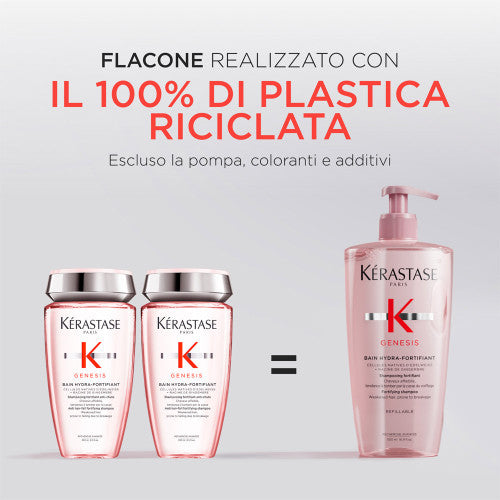 Kerastase Genesis Refill: Bain Hydra Fortifiant Shampoo Anticaduta 500ml
