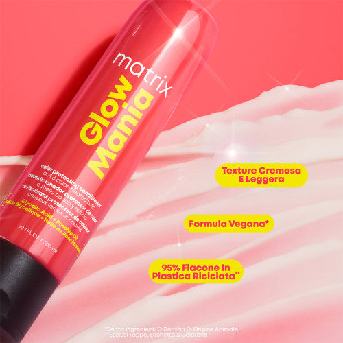 Matrix Glow Mania Balsamo Capelli: Luminosità e Idratazione, 300ml