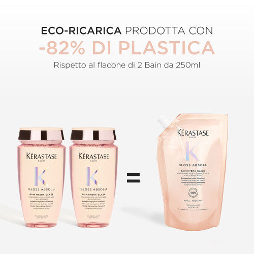 Kérastase Gloss Absolu Bain Hydra Glaze Eco-Refill Shampoo Illuminante
