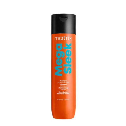 Matrix Mega Sleek Shampoo Burro di Karitè per Capelli Lisci e Setosi
